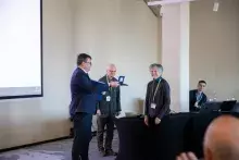 Wręczenie medalu prof, Craig
