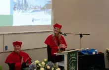 Zdjęcie przedstawiające inaugurację roku akademickiego na MWB