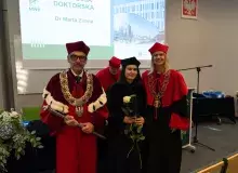 Zdjęcie przedstawiające inaugurację roku akademickiego na MWB