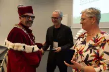 Zdjęcie przedstawiające inaugurację roku akademickiego na MWB