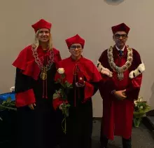 Zdjęcie przedstawiające inaugurację roku akademickiego na MWB