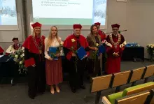 Zdjęcie przedstawiające inaugurację roku akademickiego na MWB