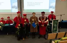 Zdjęcie przedstawiające inaugurację roku akademickiego na MWB