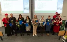 Zdjęcie przedstawiające inaugurację roku akademickiego na MWB