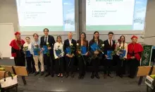 Zdjęcie przedstawiające inaugurację roku akademickiego na MWB