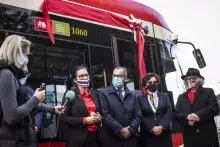 6Uroczystość nadania imienia prof. Anny J. Podhajskiej tramwajowi gdańskiemu