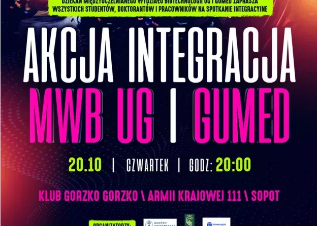 Akcja integracja - Spotkanie integracyjne studentów, doktorantów i pracowników MWB