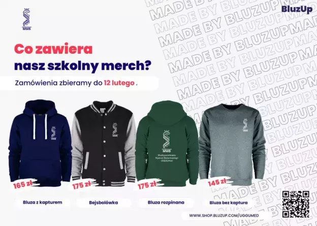 Inicjatywa studentów - bluzy Wydziałowe