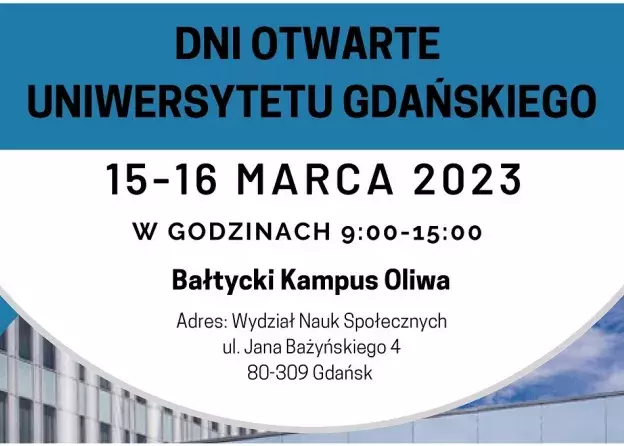Dni Otwarte MWB i UG 2023