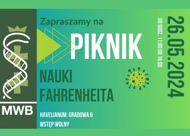 26 maja zapraszamy na Piknik Fahreneheita!
