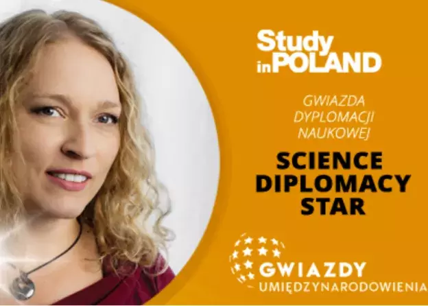 Prof. Danuta Gutowska-Owsiak uhonorowana Science Diplomacy Star