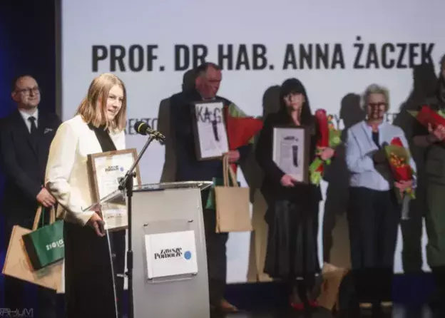 Prof. dr hab. Anna Żaczek laureatką konkursu Pomorzanin Roku 2024