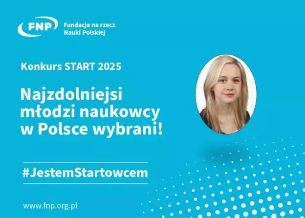 dr Sylwia Klińska-Bąchor na liście 100 najzdolniejszych młodych naukowców