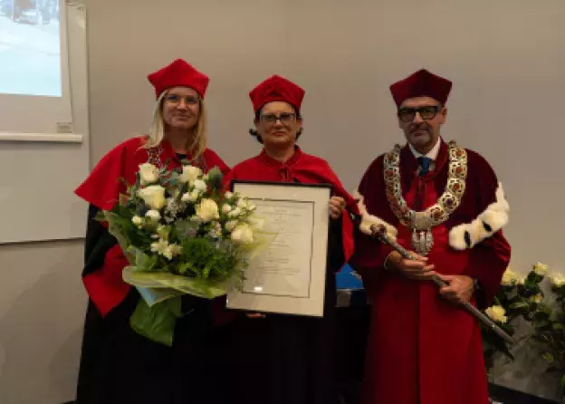 Prof. Ewa Łojkowska honorową profesor Uniwersytetu Gdańskiego