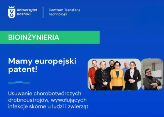 Europejski patent - Sposób eradykacji drobnoustrojów chorobotwórczych z powierzchni płaskich